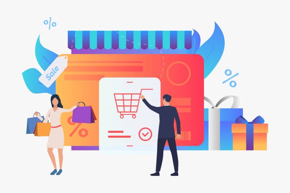E-commerce Store illustration
